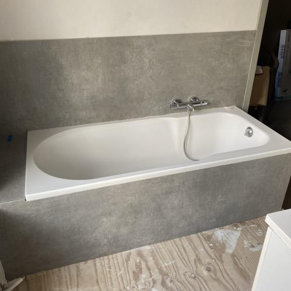Keramische xxl tegel 120x280cm